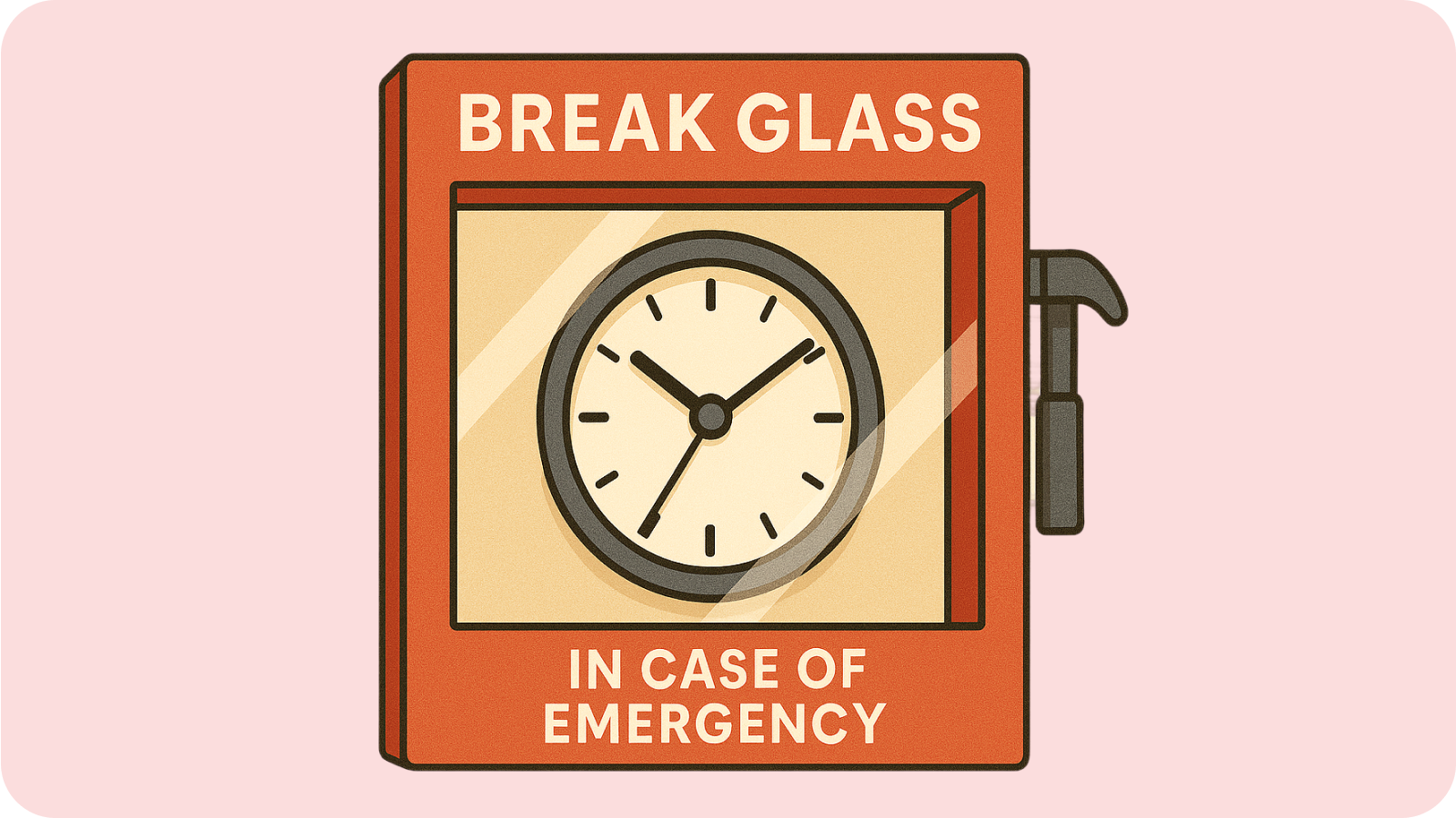 Break glass in case of emergency