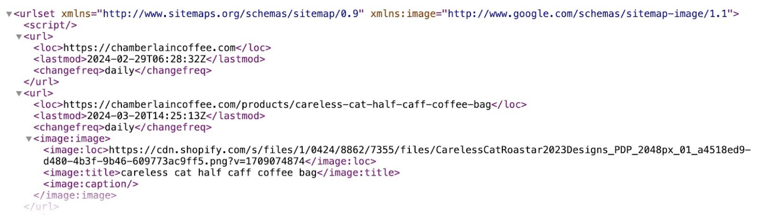 XML Sitemap