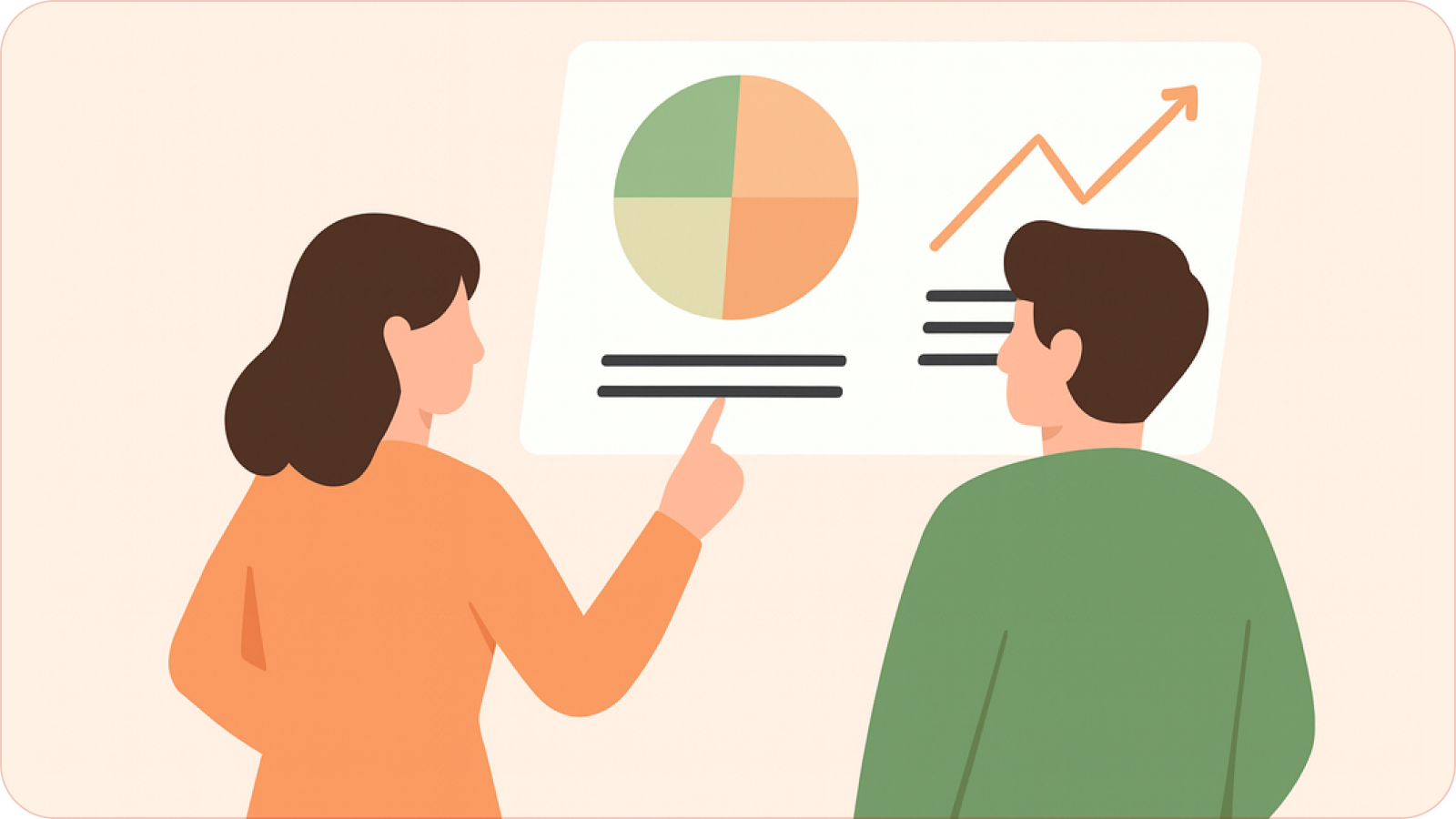 Infographic - Looking at charts